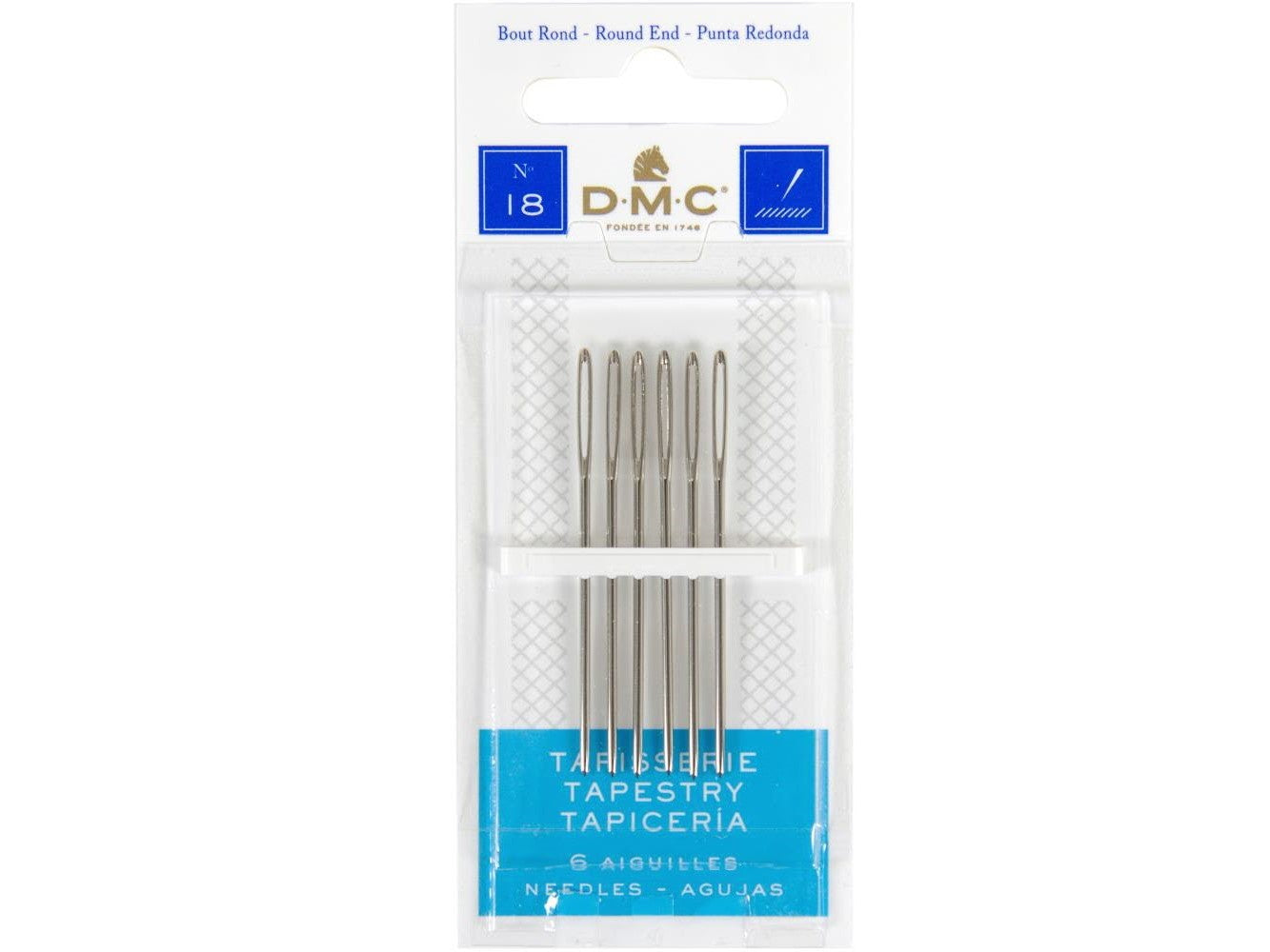 DMC Darners Hand Needles - Size 18 - 6pcs