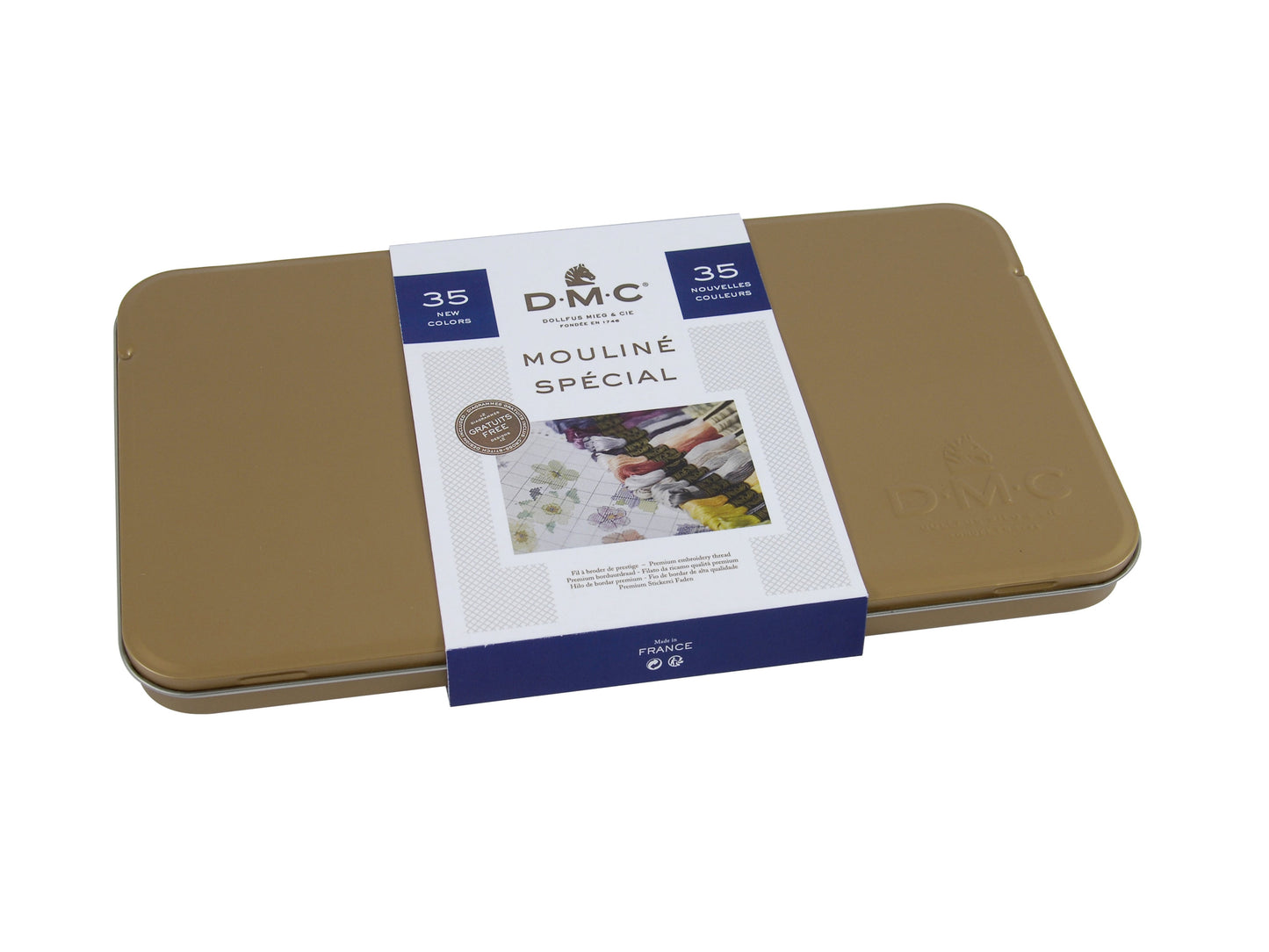 DMC Embroidery Floss Tin, 35pcs 8.7yd - New Colors | cross stitch, embroidery