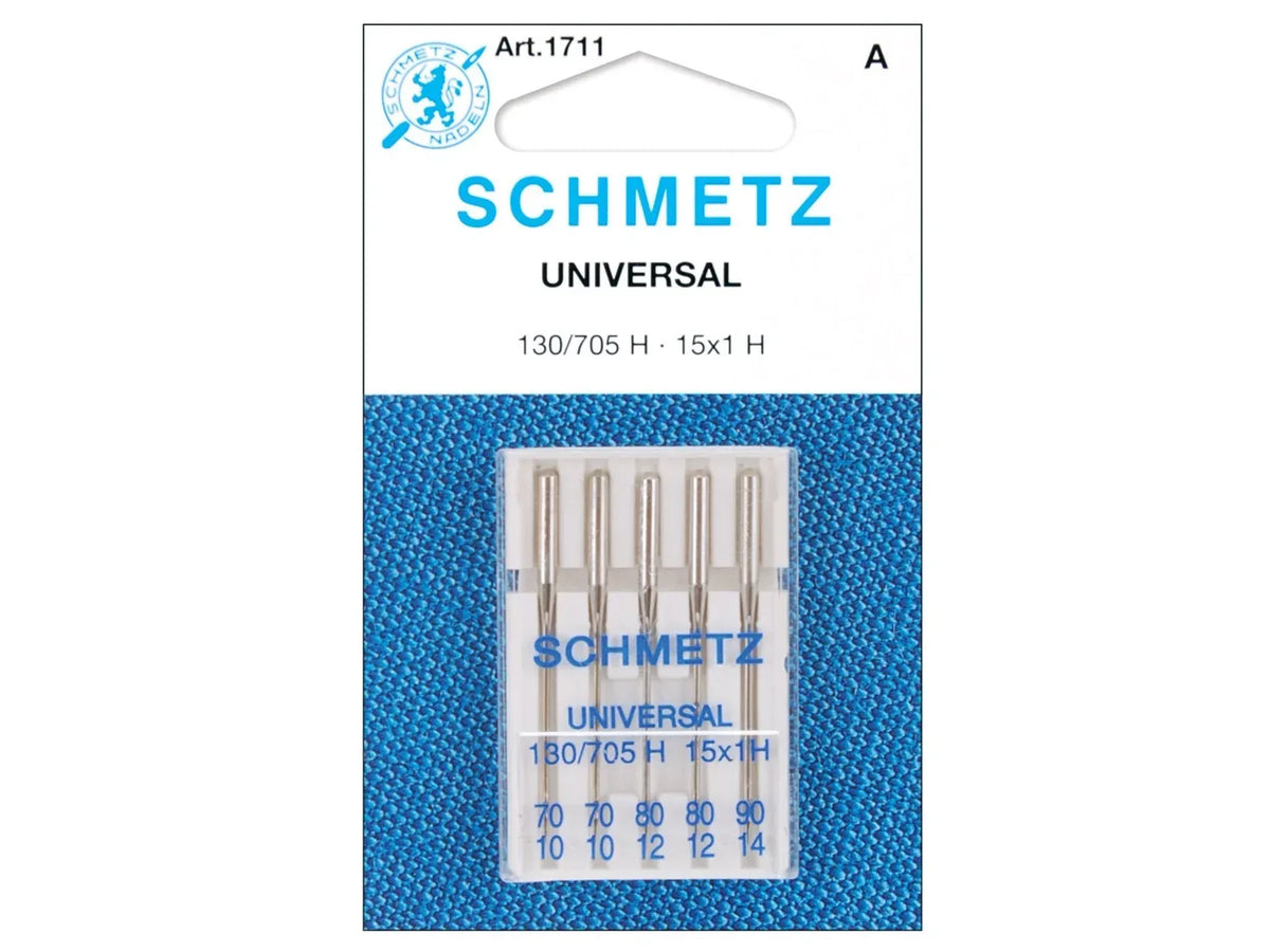 Schmetz Universal Machine Needles - 5pc - Sizes 10/70, 12/80, 14/90