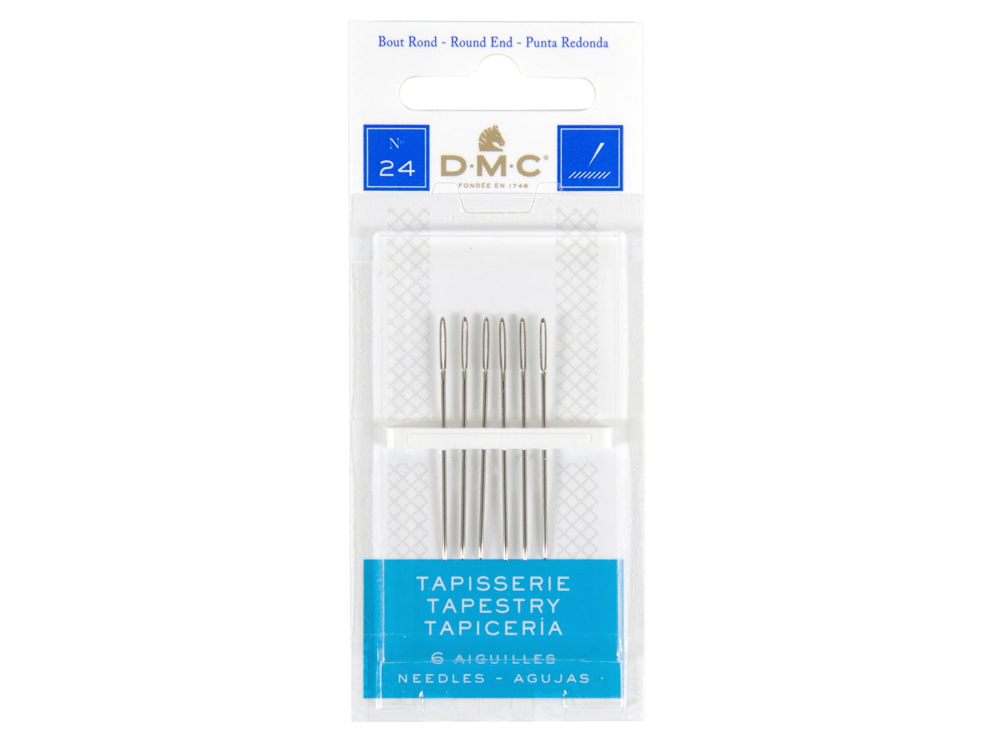 DMC Tapestry and Cross Stitch Needles, Size 24