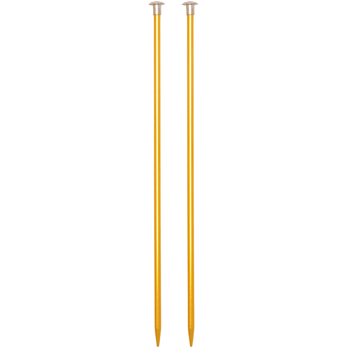 Boye Single Point Aluminum Knitting Needles 10" - Size US8 - 5mm