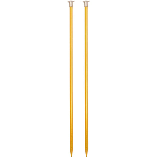 Boye Single Point Aluminum Knitting Needles 10" - Size US8 - 5mm