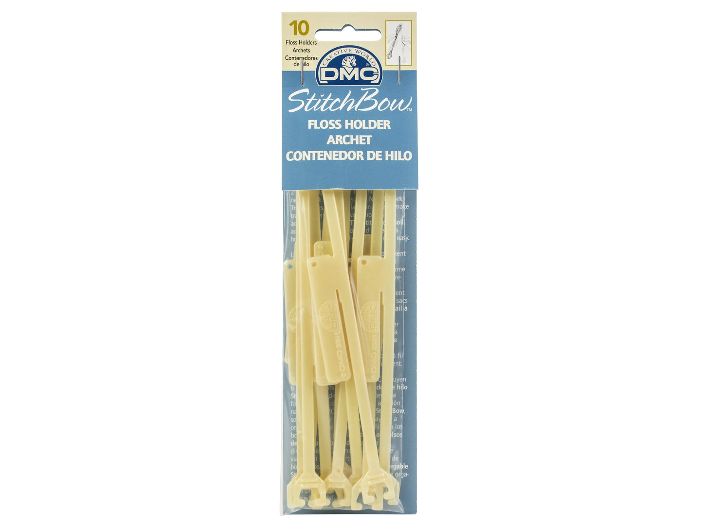 DMC Stitch Bow Floss Holders – 10pc