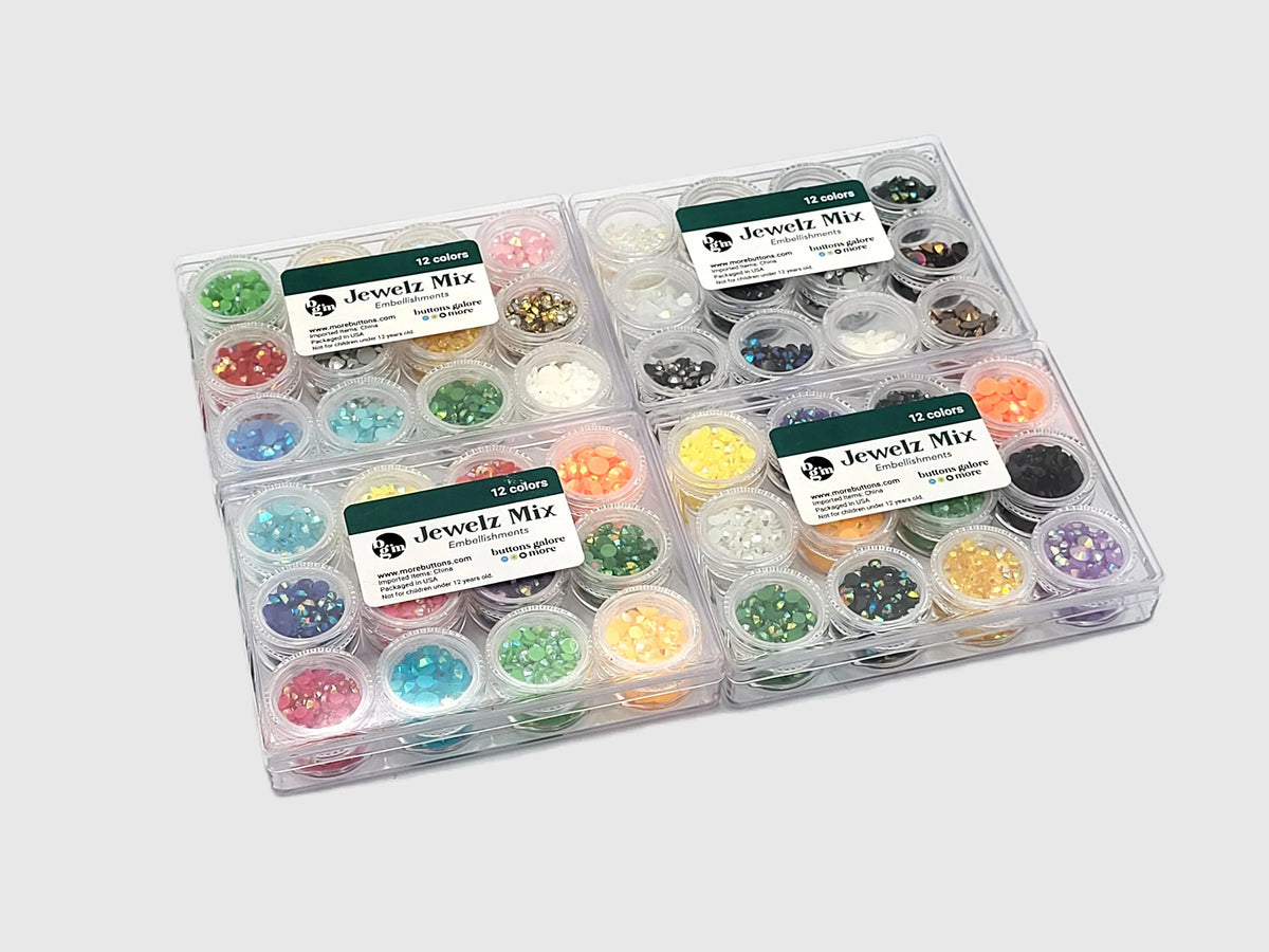 Buttons Galore Jewelz Mix for craft embellishments
