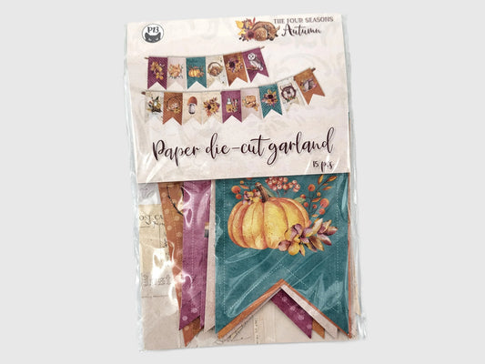 Autumn and Winter Double-Sided Cardstock Die Cuts Banner