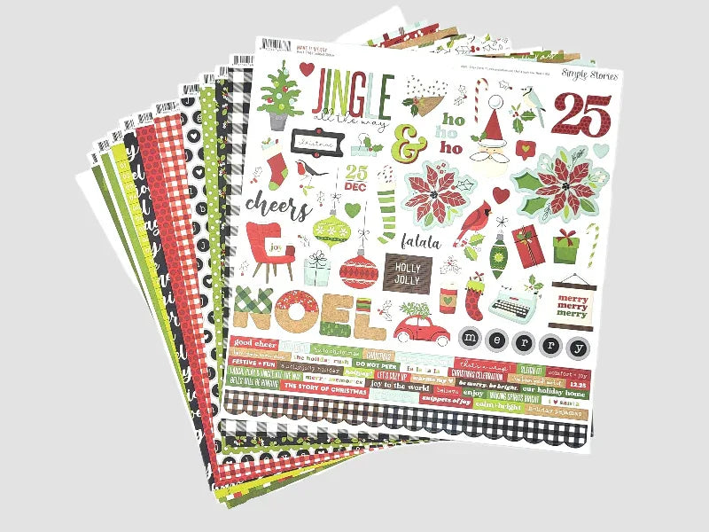 Simple Stories Collection Kit 12"X12" - Make It Merry