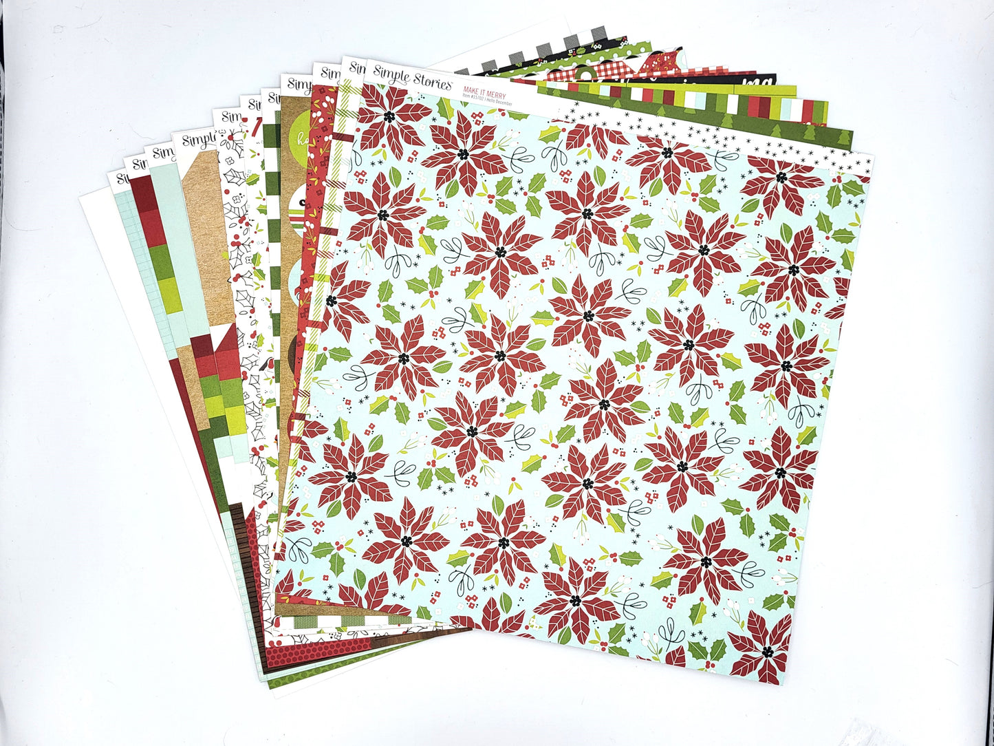 Simple Stories Collection Kit 12"X12" - Make It Merry