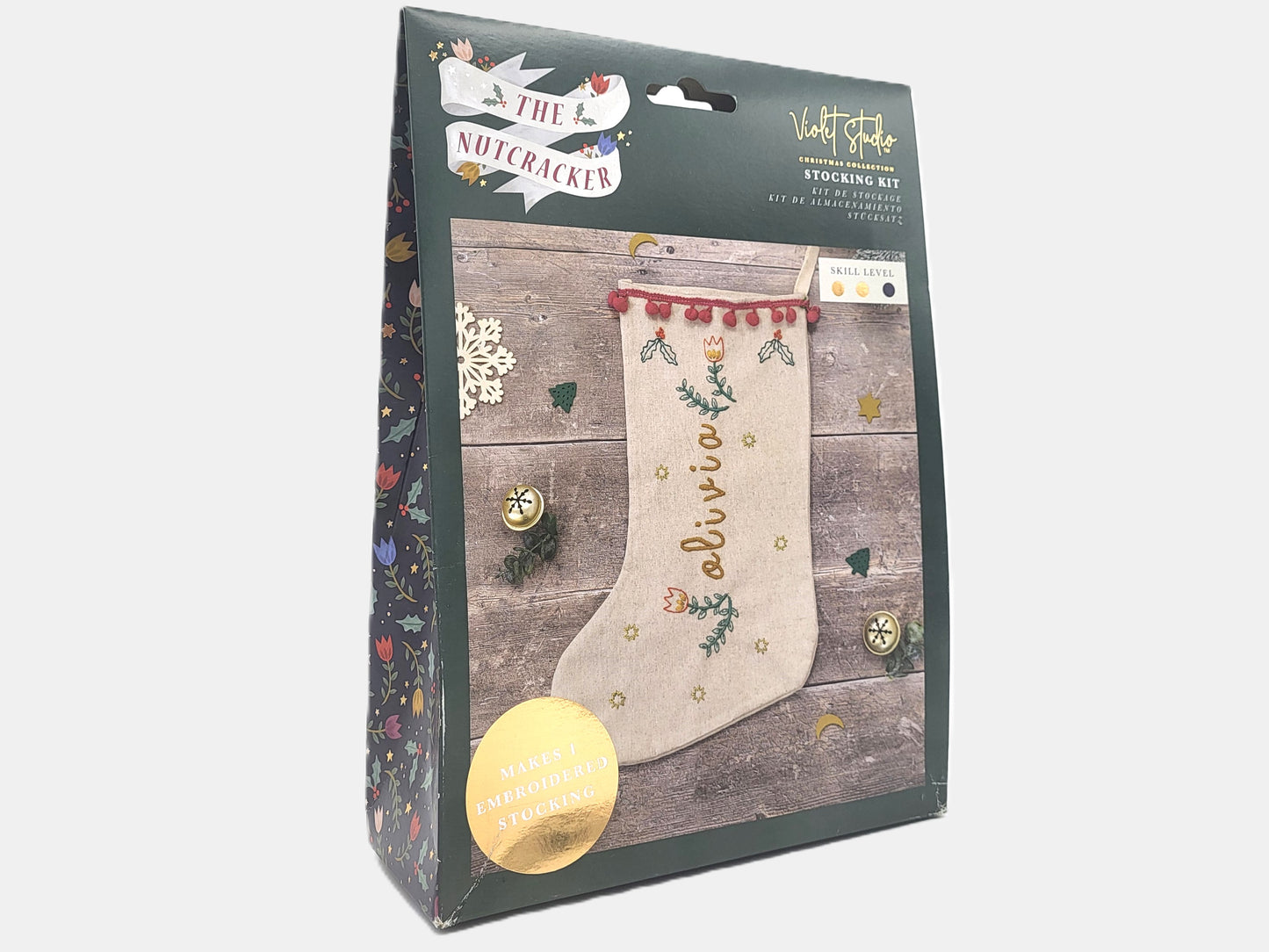 Violet Studio - The Nutcracker Collection - Christmas Stocking Kit