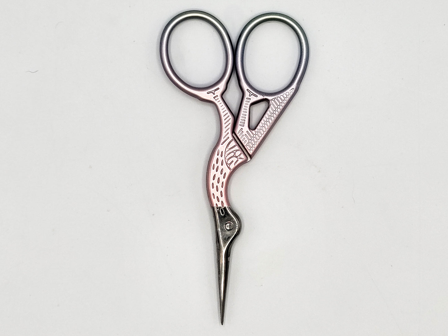 Small Craft Crane Scissors, 3.50" and 4.50" | Embroidery scissors, thread snips, crochet and knitting supplies, cross stitch scissors