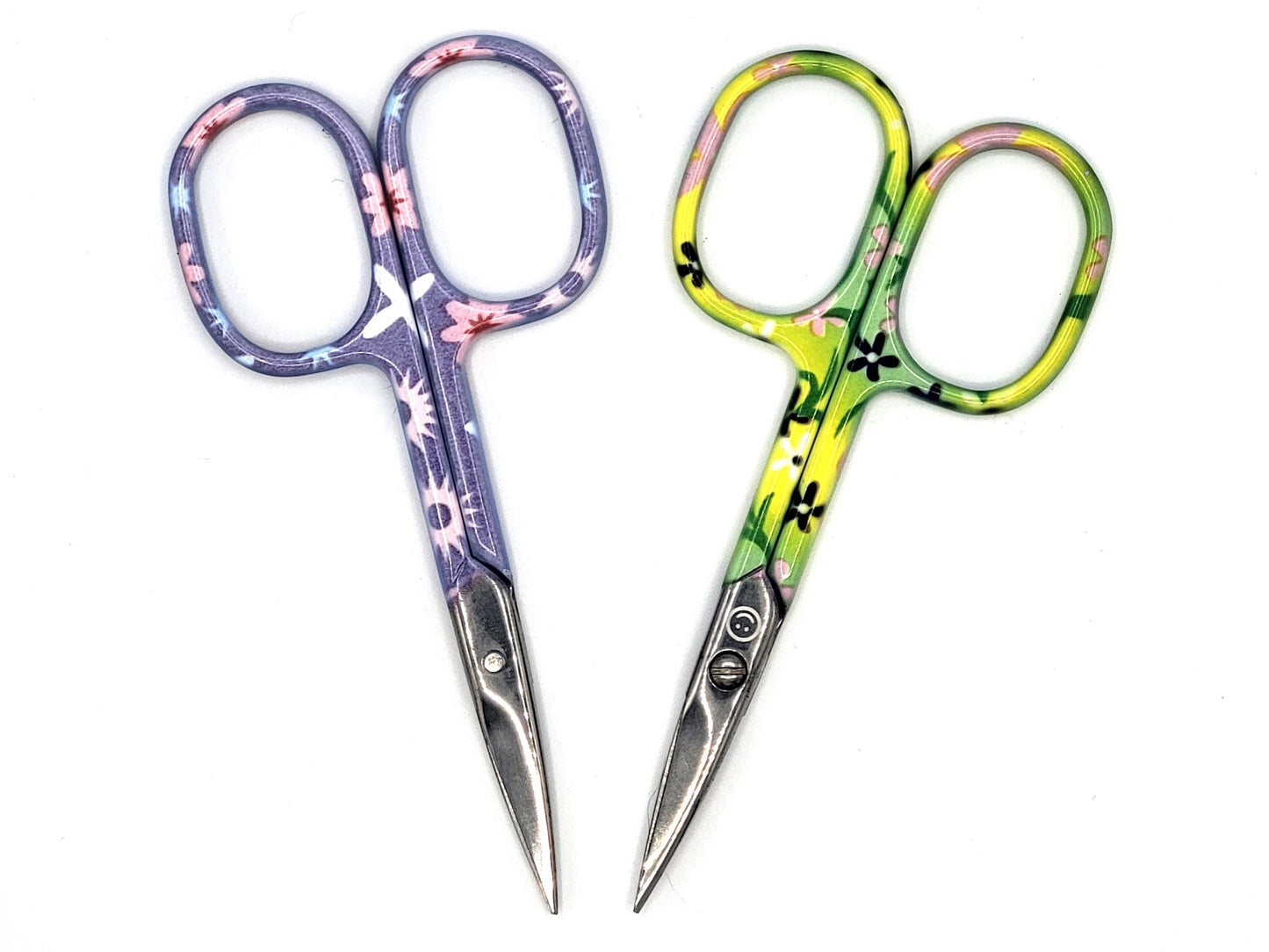 Small Embroidery Scissors, Floral Print 3.75"