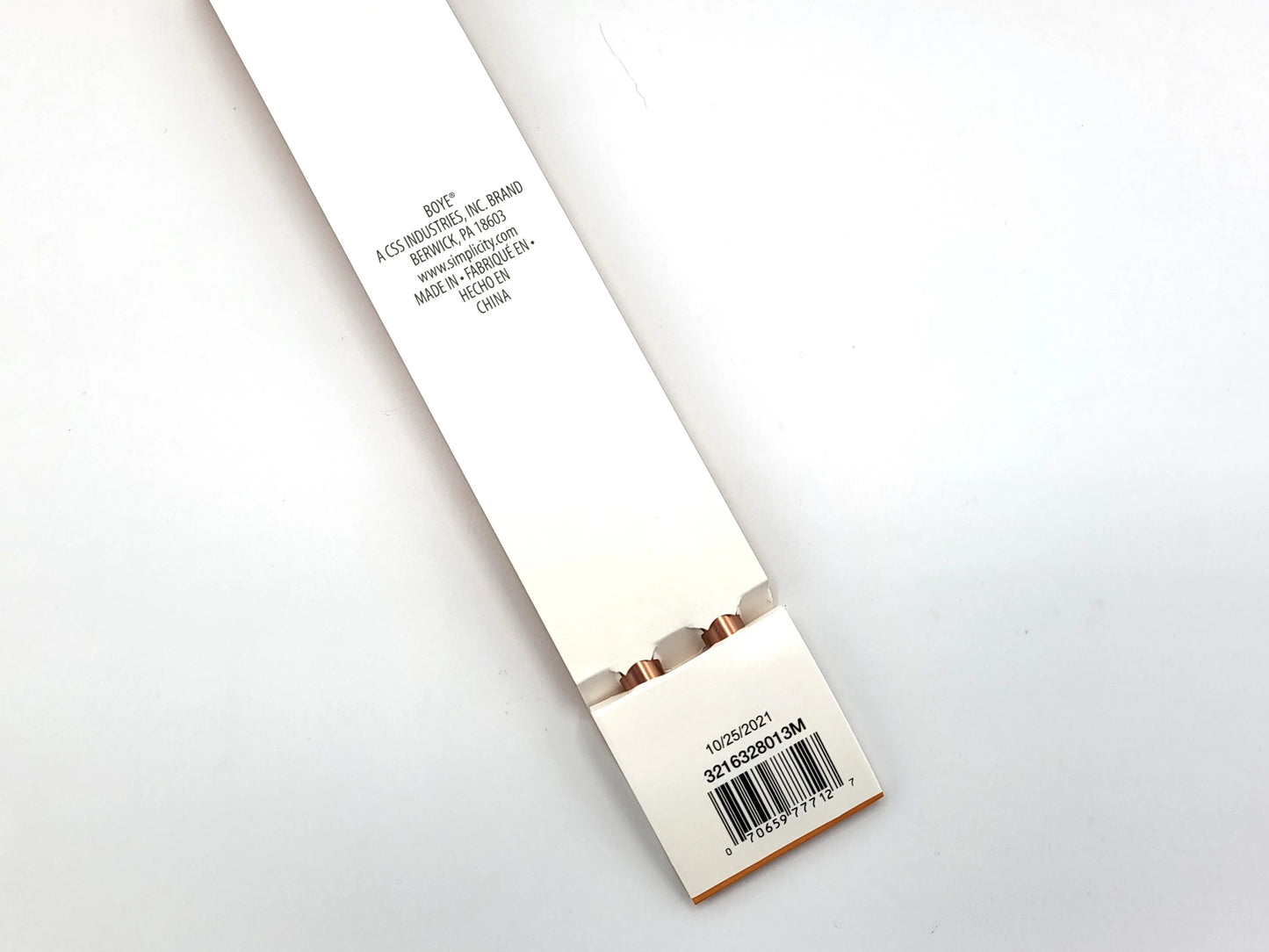 Boye Single Point Aluminum Knitting Needles 14" - Size US13 - 9mm