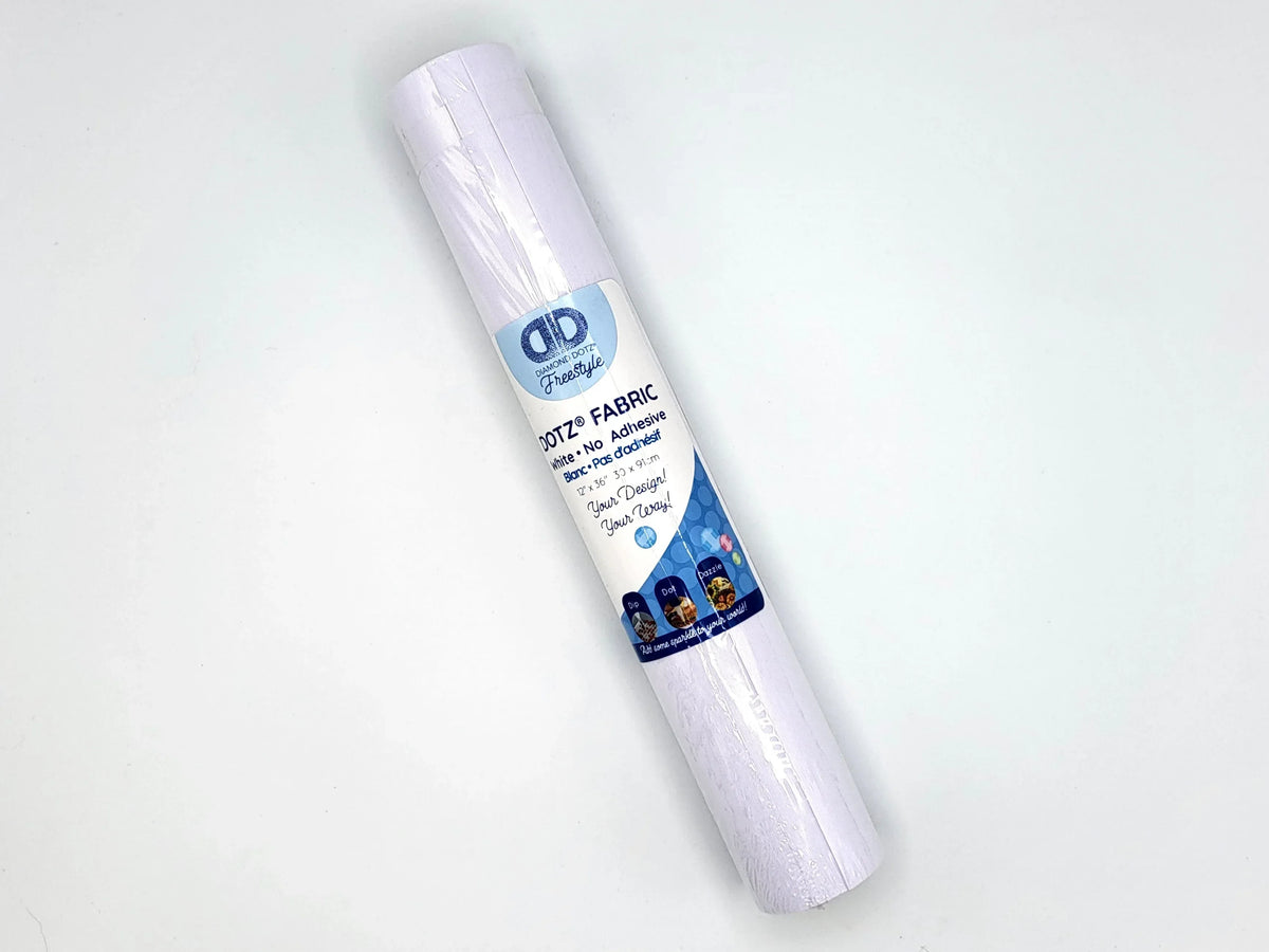 Diamond Dotz Fabric Roll 12" x 36" - Blank Canvas for Freestyle Diamond Art