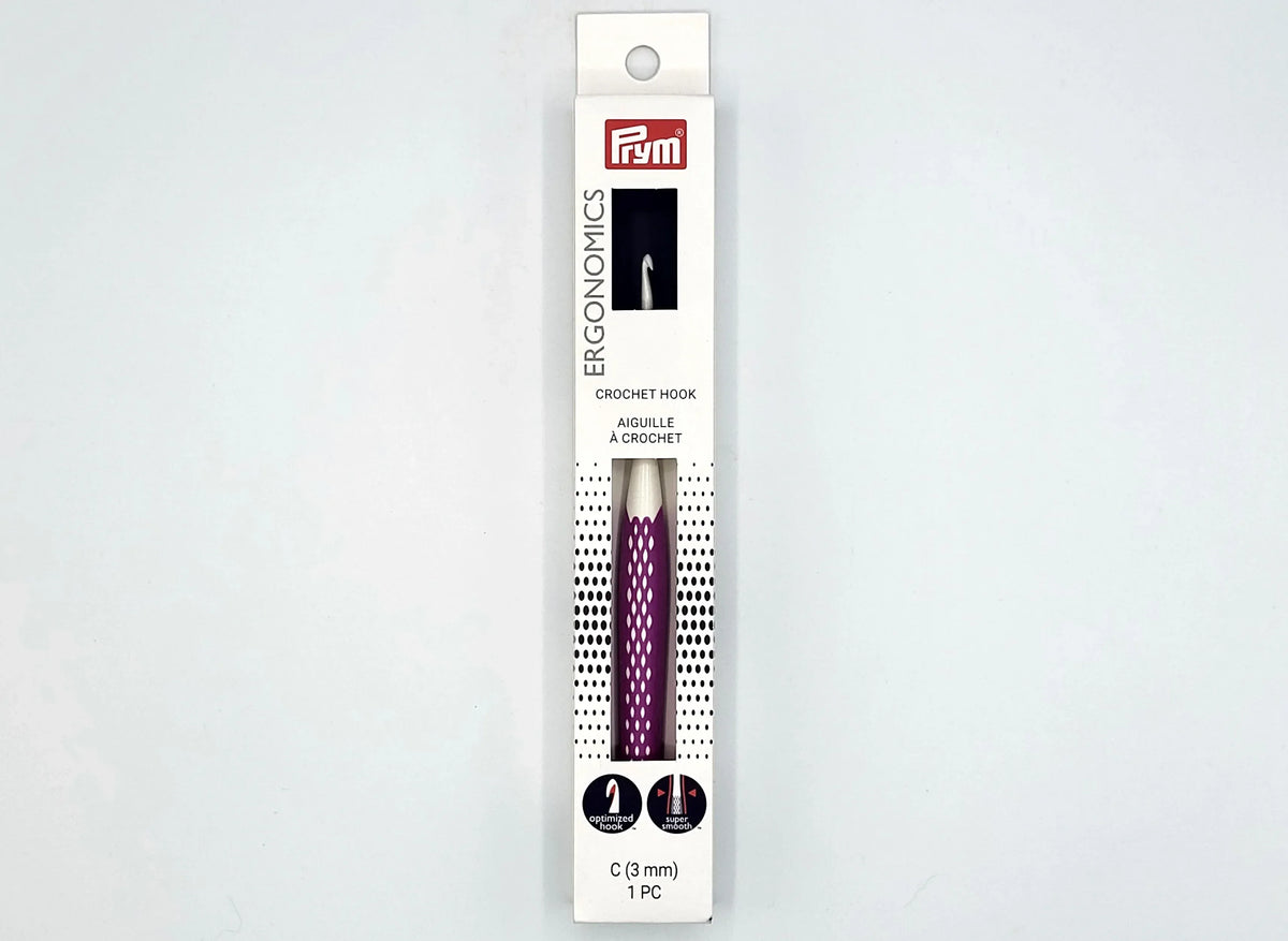 Prym Ergonomics Crochet Hooks, individual 1pc | crochet accessories, beginner crochet
