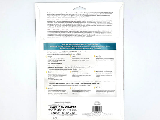 Jolee's Boutique Easy Image Foil Transfer Kit - 2 parchment sheets