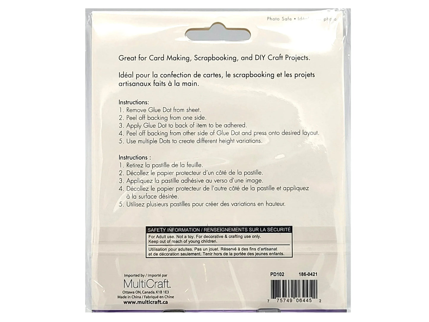Forever In Time, 3D Pop Dots Dual-Adhesive Foam Mounts .25" Round 264/Pkg
