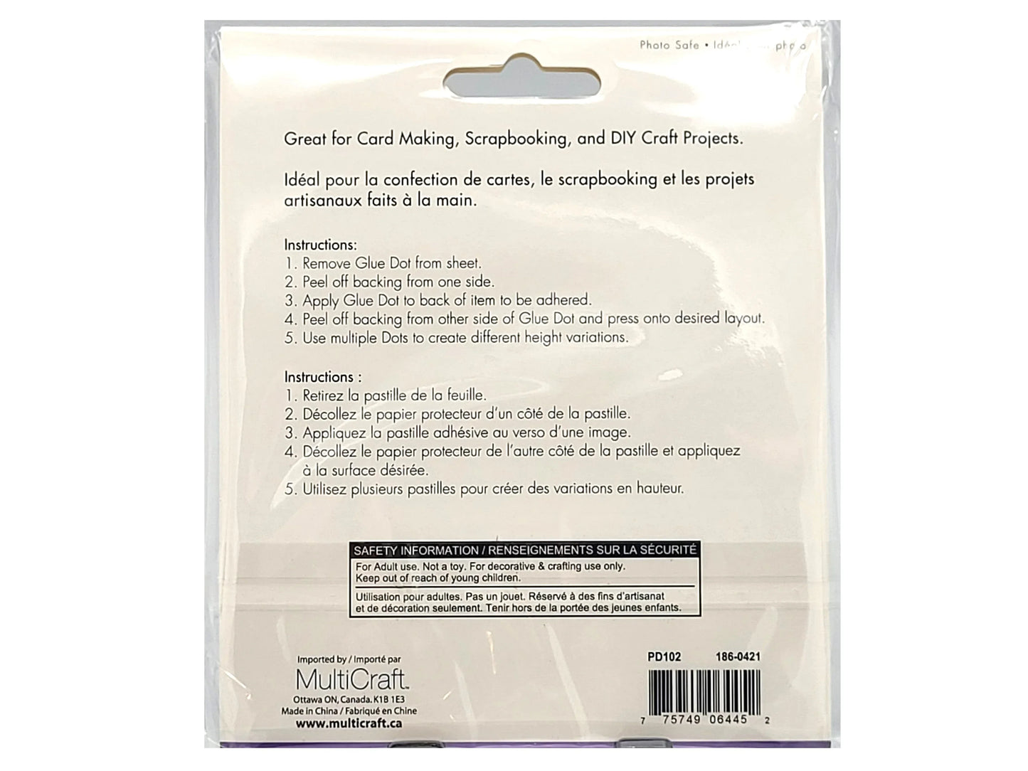 Forever In Time, 3D Pop Dots Dual-Adhesive Foam Mounts .25" Round 264/Pkg