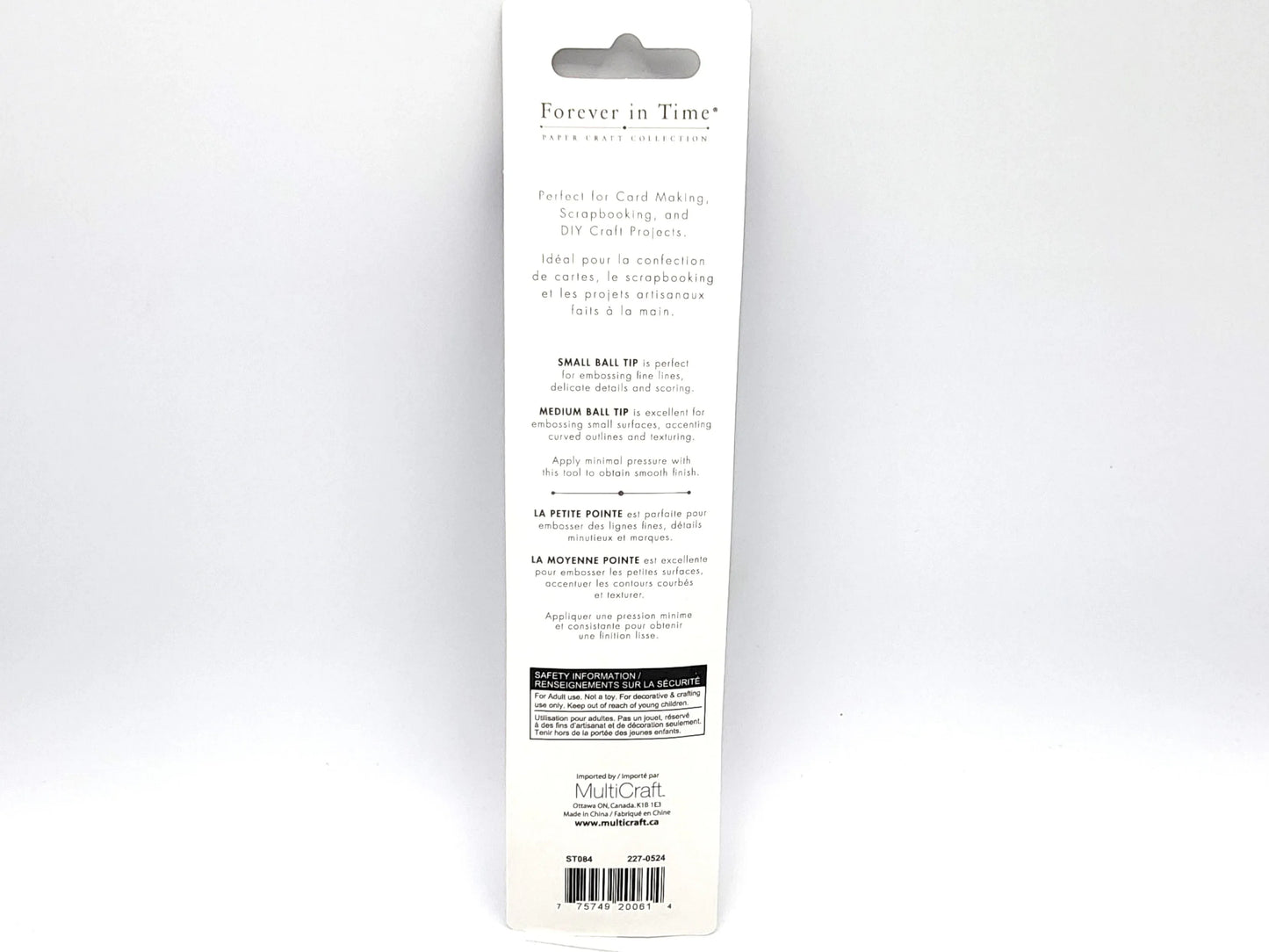 Embossing Stylus - Double Ended Small and Medium ball tip - Forever in Time