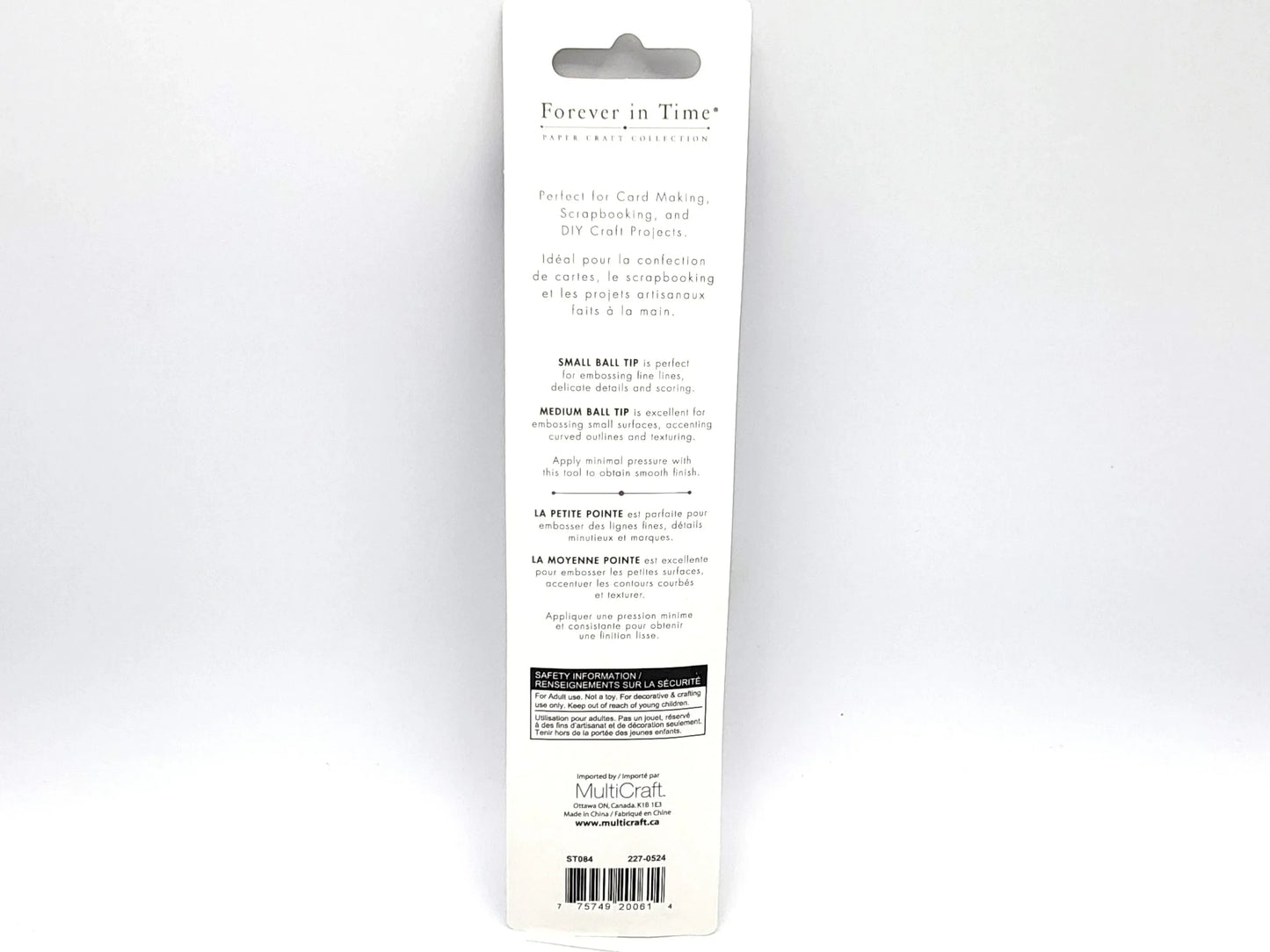 Embossing Stylus - Double Ended Small and Medium ball tip - Forever in Time