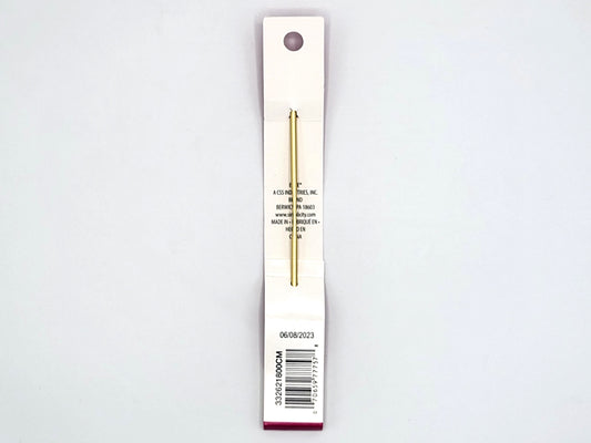 Boye 6" Aluminum Crochet Hooks size C 2.75mm