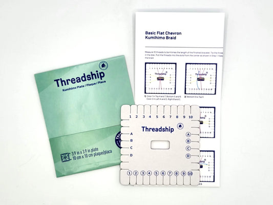 Threadship Kumihimo Tool Square