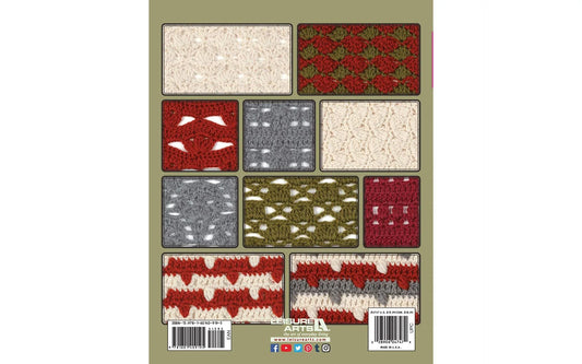 108 Crochet Cluster Stitches Book, Darla Sims - Softcover Book