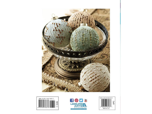 Knit Beaded Ornaments Pattern Book - 12 Sparkling Designs by Leisure Arts