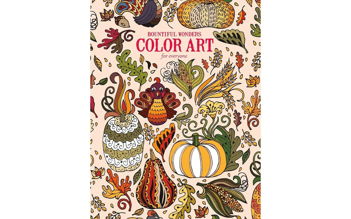 Bountiful Wonders Adult Coloring Book | Leisure Arts