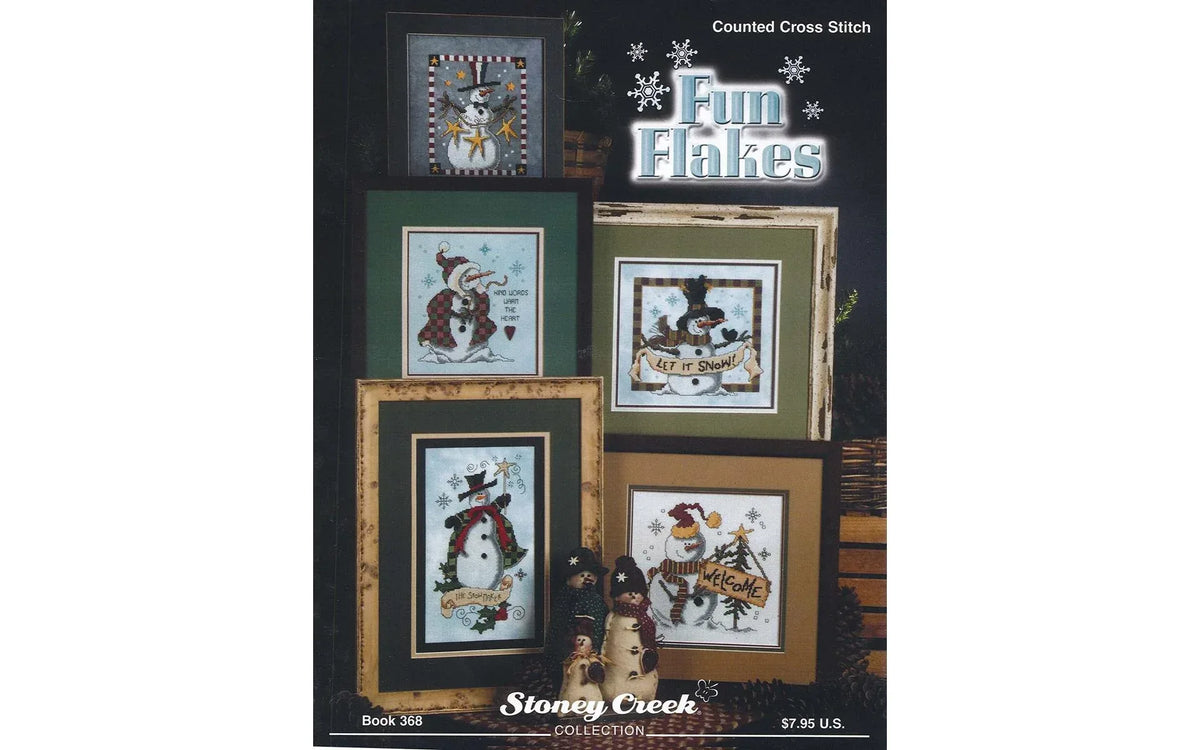 Fun Flakes Counted Cross Stitch Book – Stoney Creek