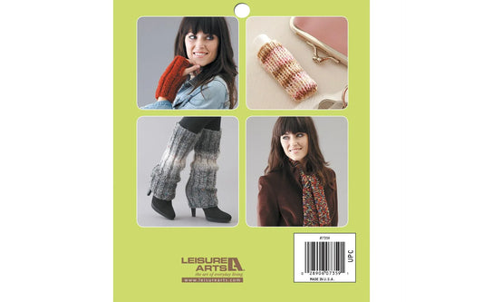 Learn to Knit Book - Step-by-Step How To's and 10 easy projects - Softcover book