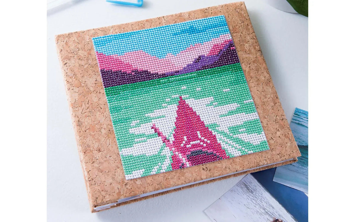 Landscapes Painting Book, Freestyle Diamond Art By Leisure Arts