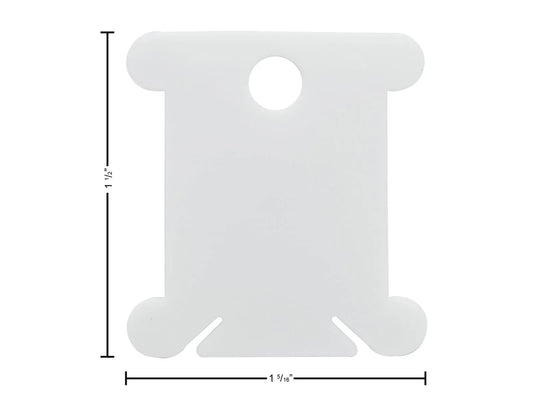 Plastic Floss Bobbins 100pc – Essentials by Leisure Arts