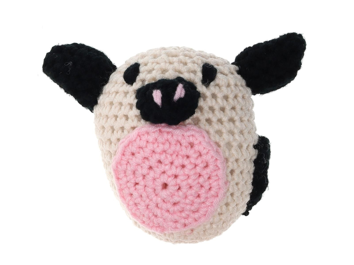 Cassie Cow Pudgies, DIY Crochet Kit for beginners, Amigurumi animals, Leisure Arts