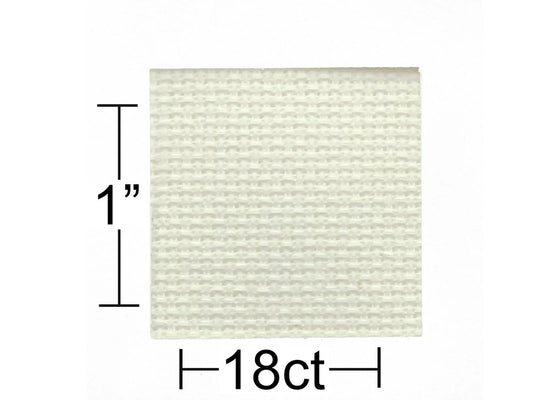 18ct Antique White Aida Cloth 15x18" – Leisure Arts