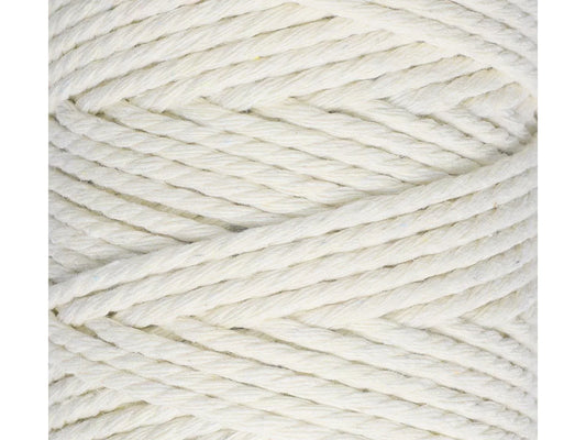 3mm Cotton Cord for macramé, 100 yards, Natural, Essentials By Leisure Arts