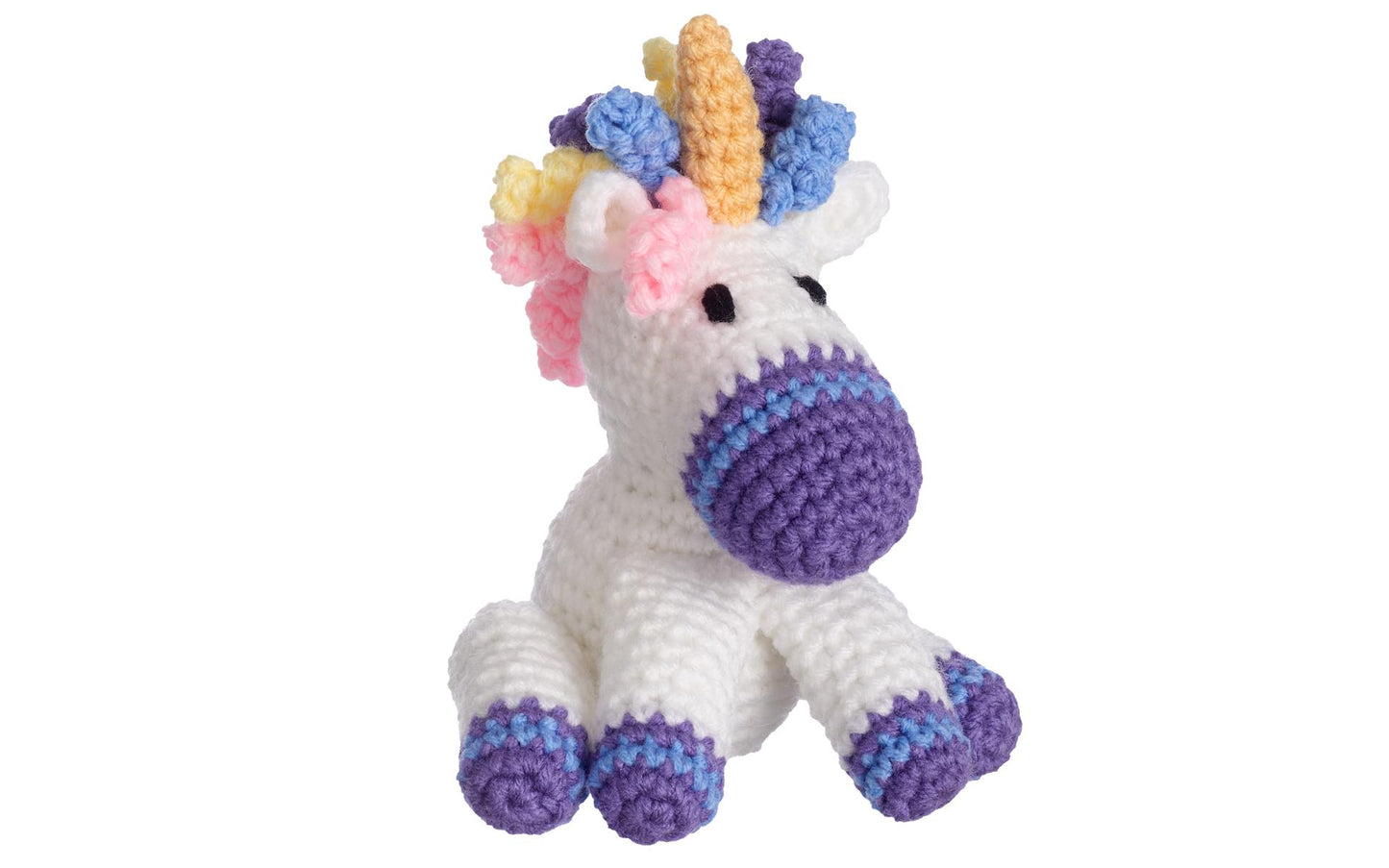 Unicorn Crochet Kit for beginners, Amigurumi animals, Leisure Arts