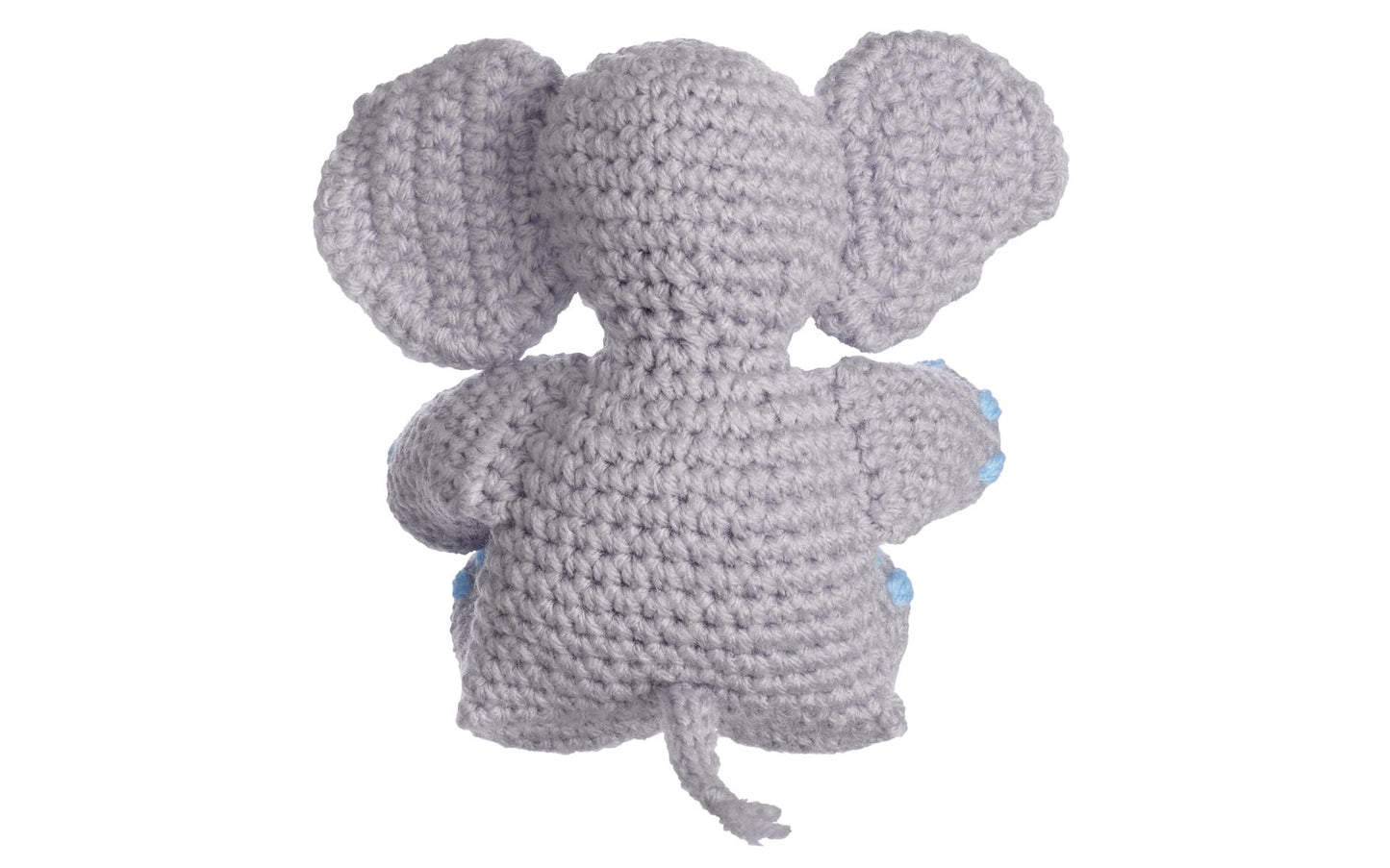 Elephant Crochet Kit for beginners, Amigurumi animals, Leisure Arts