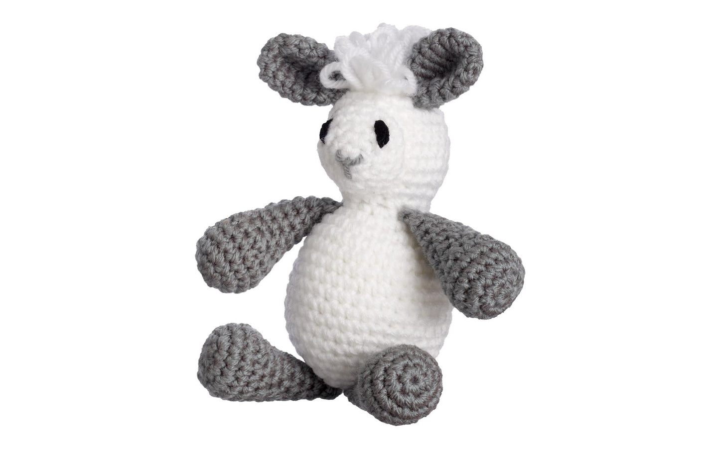 Lamb Crochet Kit for beginners, Amigurumi animals, Leisure Arts
