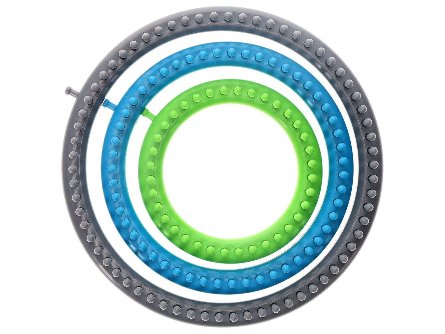 Leisure Arts Loom Circular Set Fine With Hook - 6pc set