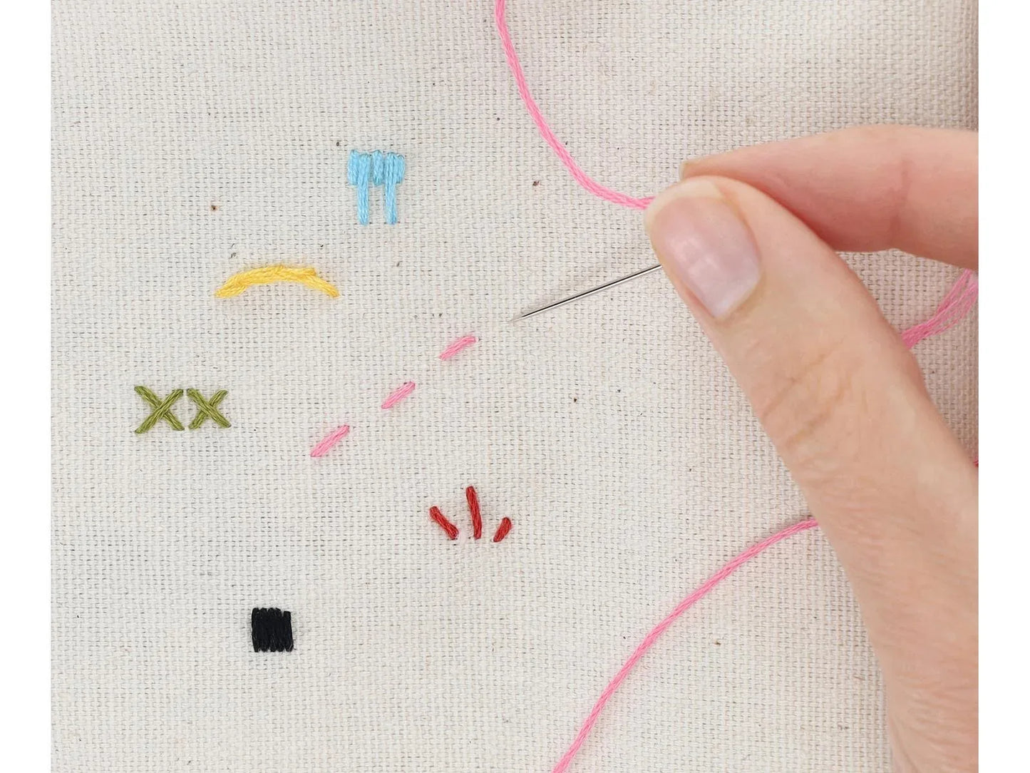 Stamped Embroidery Kit 6" - Sewing Supplies - Leisure Arts