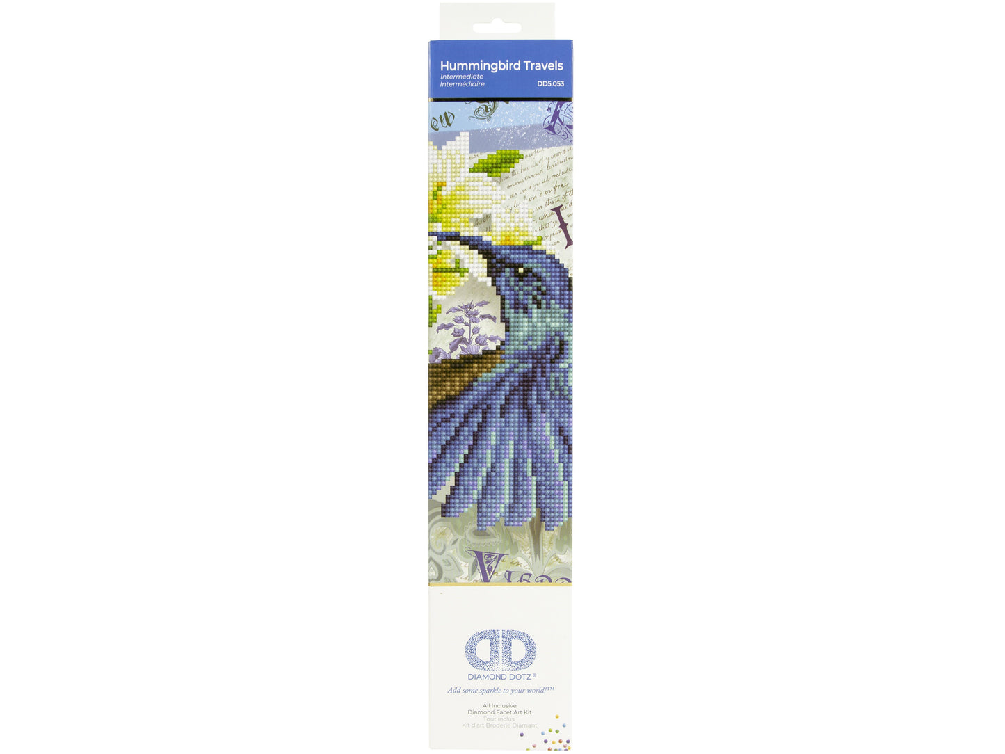 Hummingbird Travels Diamond Dotz Diamond Art Kit 12"X12" Intermediate
