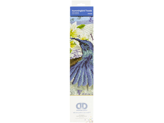 Hummingbird Travels Diamond Dotz Diamond Art Kit 12"X12" Intermediate