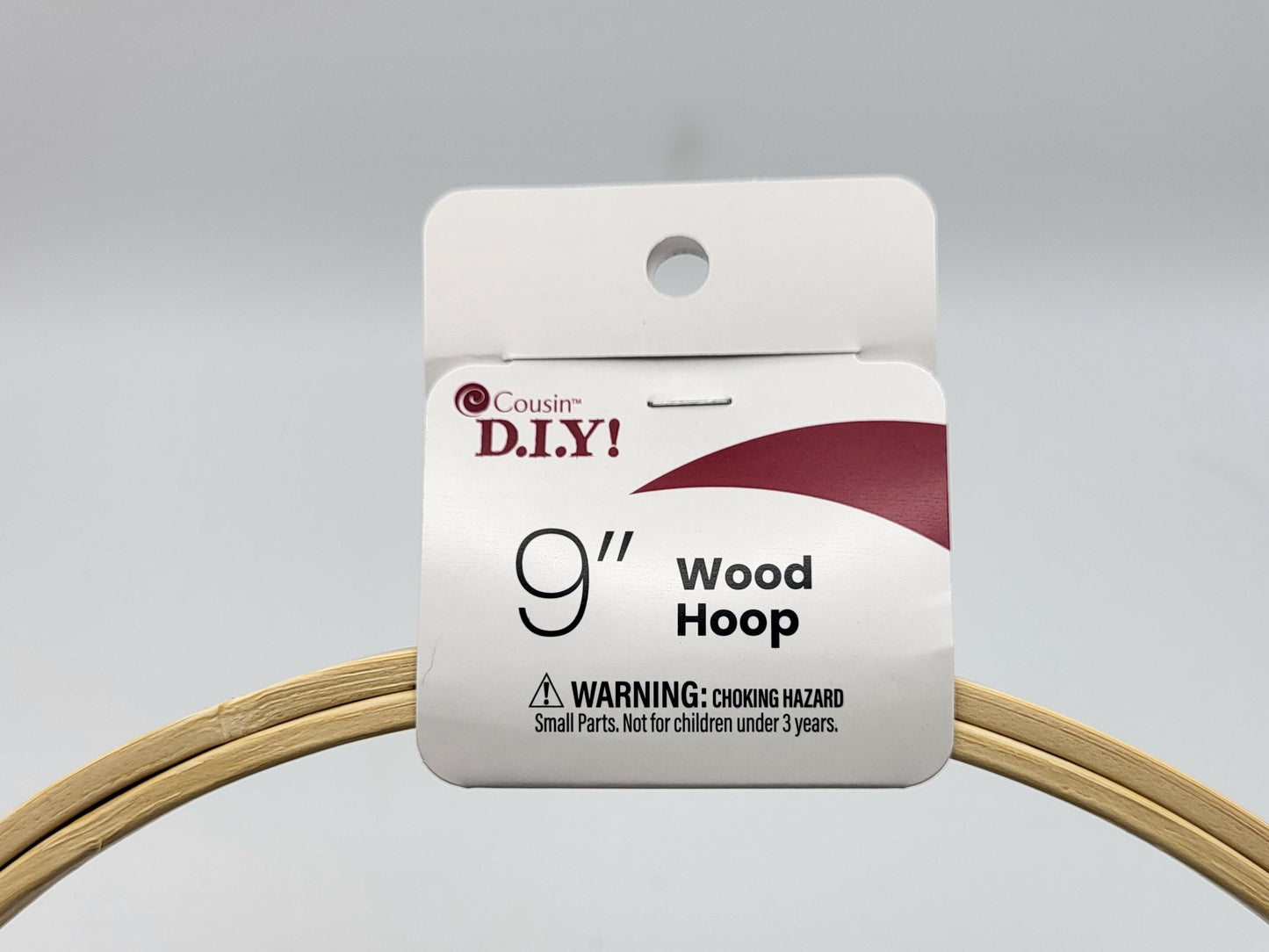 Cousin Natural Wood Hoop - 9"