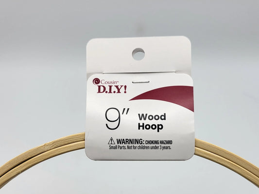 Wooden Embroidery Hoop - 7", 9" | embroidery, cross stitch, and punch needle frame