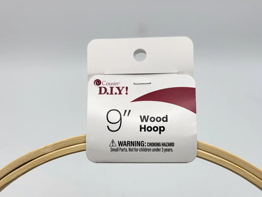 Wooden Embroidery Hoop 7" & 9" | Cross Stitch, Embroidery & Punch Needle