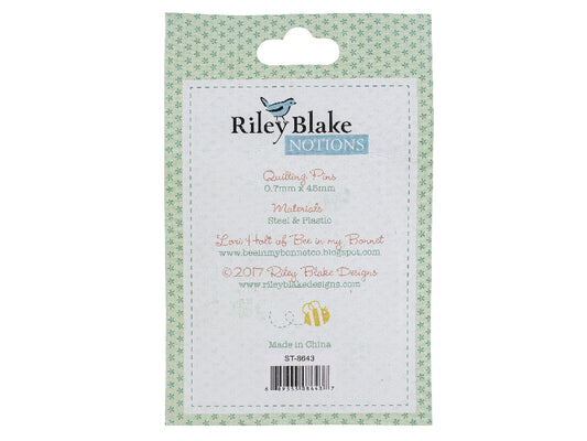 Riley Blake Notions packaging with brand logo and product details on a white background