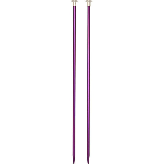 Boye Single Point Aluminum Knitting Needles 14" - Size US6 - 4.25mm