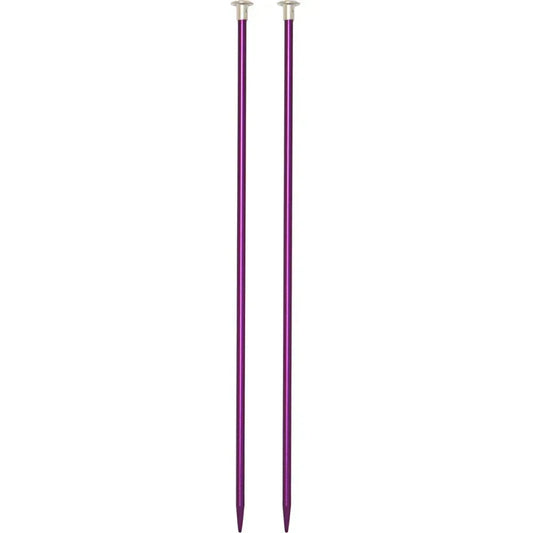 Boye Single Point Aluminum Knitting Needles 14" - Size US6 - 4.25mm