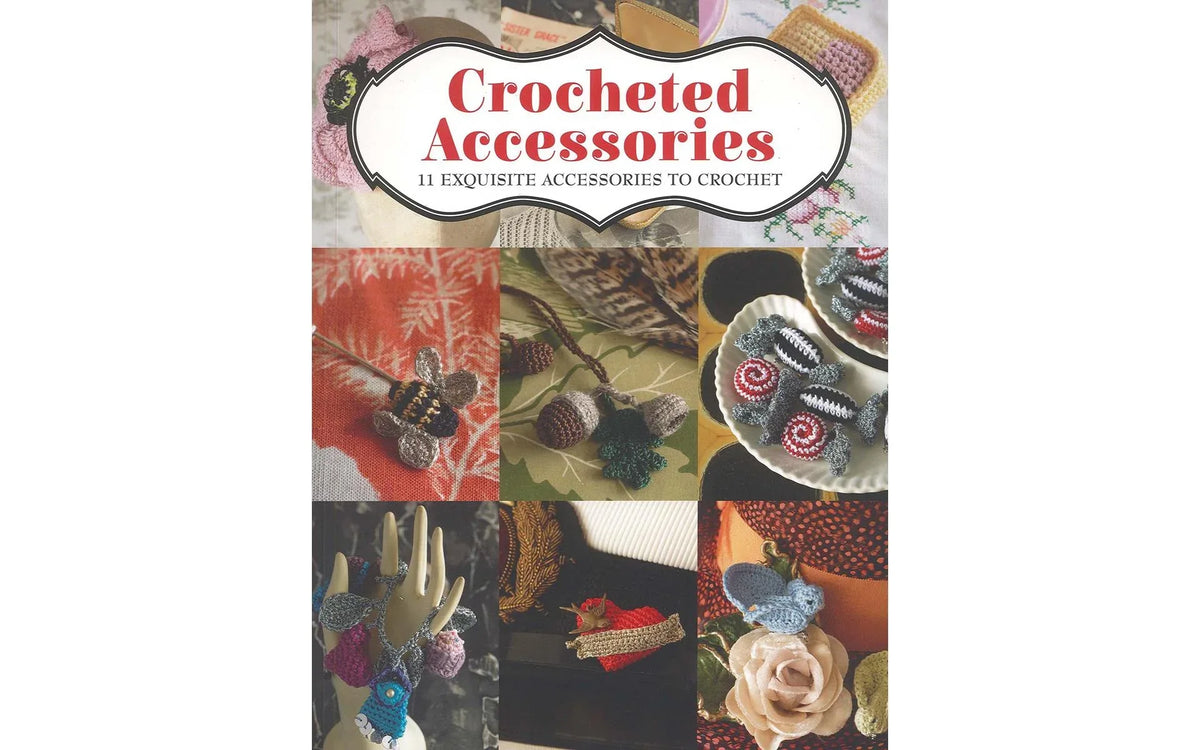 Crocheted Accessories – Brooches, Charms & More | Vanessa Mooncie