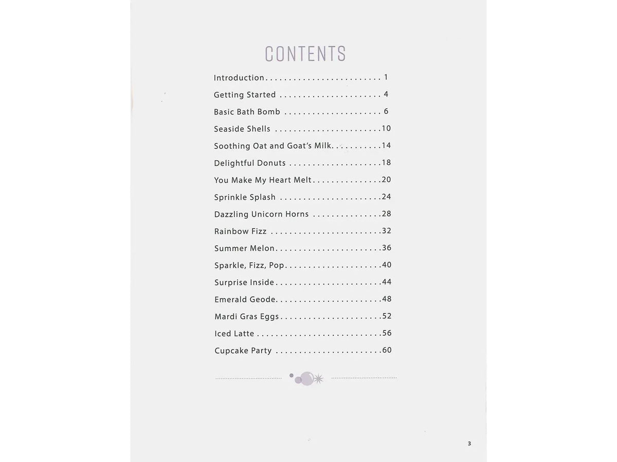 Leisure Arts, Sparkle and Fizz Bath Bombs Recipe Book