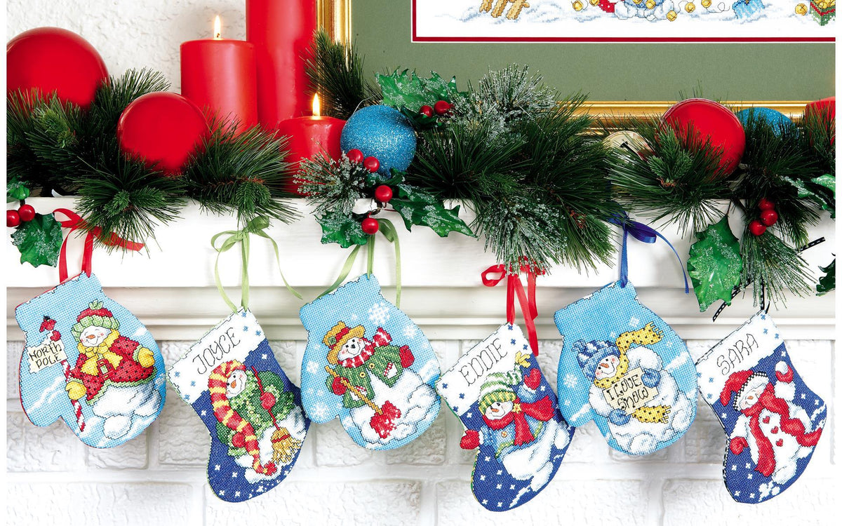 Snow Much Fun Cross Stitch Book – 13 Snowfolk Designs | Leisure Arts